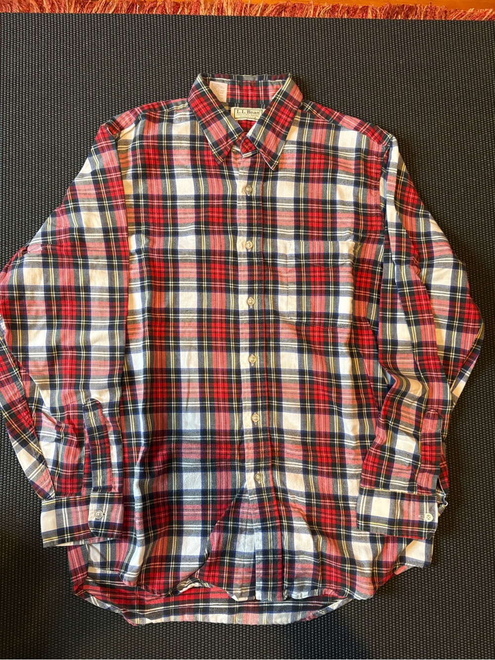 Vintage LL Bean Flannel Made in USA